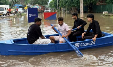 Cars24 Slapped With ₹50,000 Challan Over Gurugram Boat Stunt