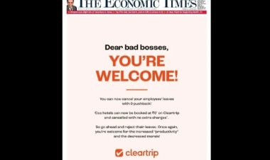 Cleartrip Takes A Swipe At ‘Bad Bosses’ With New Print Ad