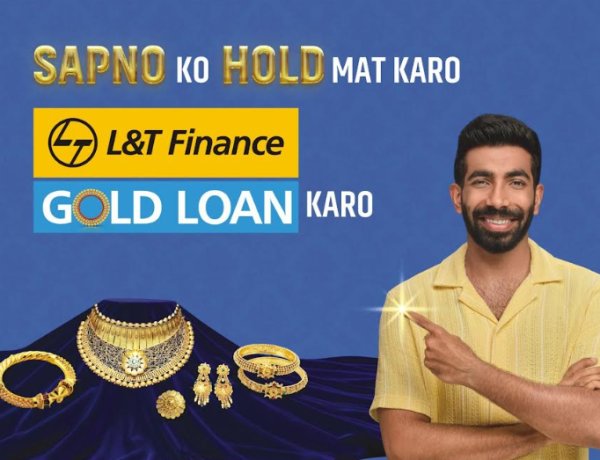 L&T Finance Launches Gold Loan Campaign With Jasprit Bumrah