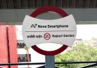 Ai+ Smartphone Takes Over Rajouri Garden Metro Station in Landmark Delhi Metro Association