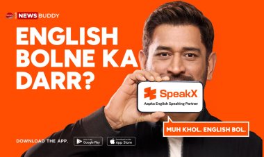 MS Dhoni Launches ‘Muh Khol, English Bol’ Campaign with AI App SpeakX
