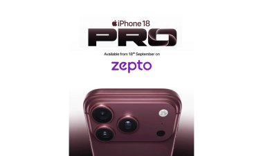 Zepto Brings iPhone 18 Pro and AirPods 5 from September 18