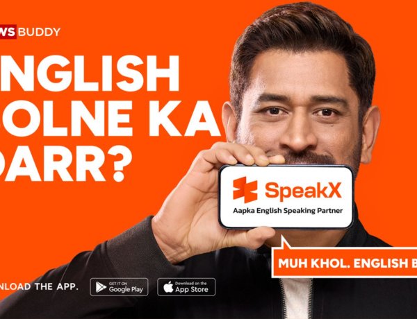 MS Dhoni Launches ‘Muh Khol, English Bol’ Campaign with AI App SpeakX