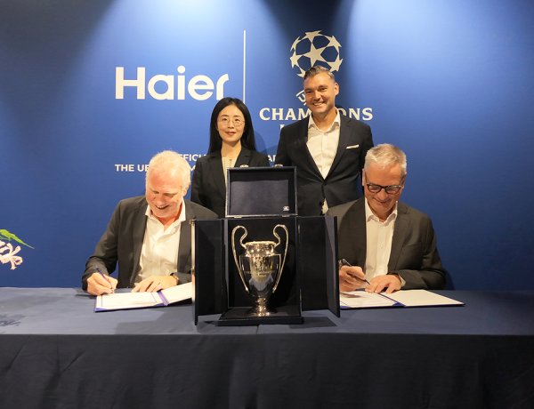 Haier Scores Major UEFA Champions League Global Sponsorship Deal