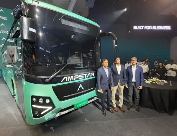 JSW Greentech Enters EV Commercial Sector with New "Ampstar" Brand Identity Developed by Interbrand
