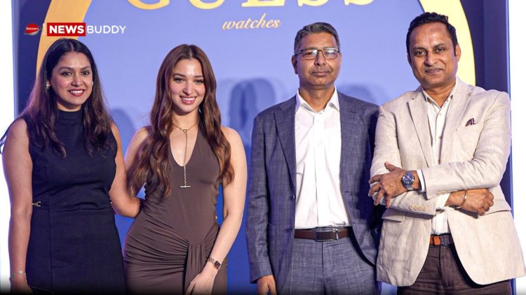 Tamannaah Bhatia Named India Brand Ambassador for GUESS Watches
