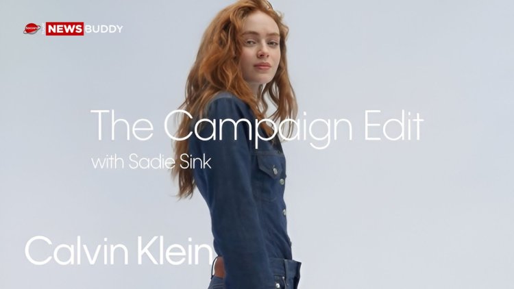 Sadie Sink Stars in Calvin Klein’s Fall 2026 Denim Campaign, “Feel the Fit”