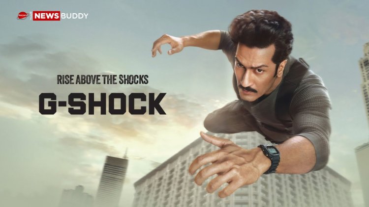 Casio India Launches G-SHOCK LUXE BLACK Series Featuring Vicky Kaushal