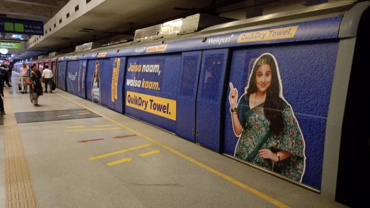 Welspun Transforms City Buses and Billboards Into Larger-Than-Life Towel Textures for a Contextual Monsoon Campaign