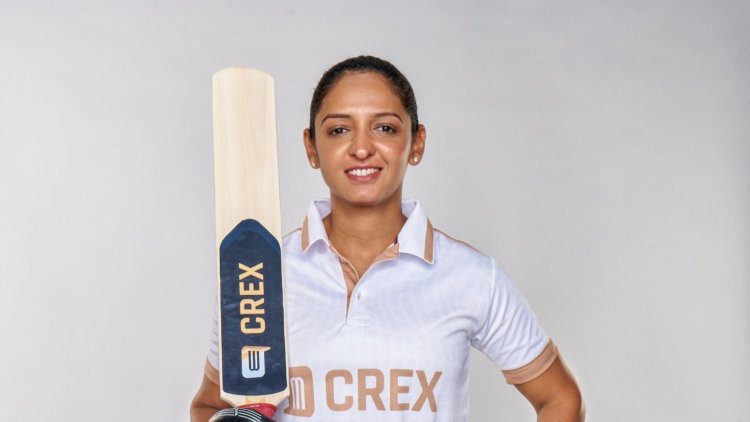 Harmanpreet Kaur Extends Brand Partnership with CREX for Third Straight Year