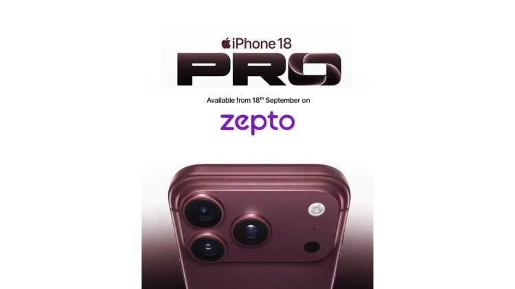 Zepto Brings iPhone 18 Pro and AirPods 5 from September 18