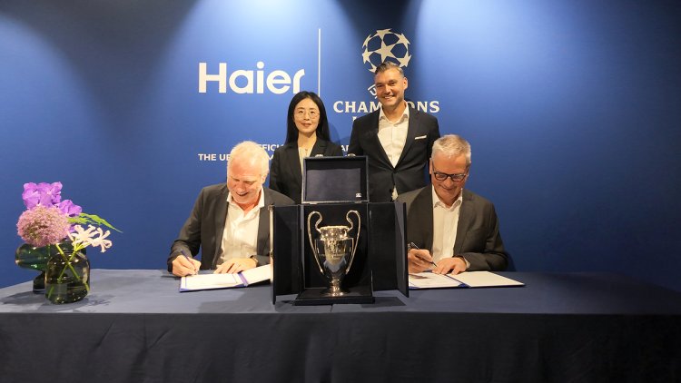 Haier Scores Major UEFA Champions League Global Sponsorship Deal