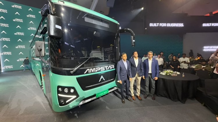 JSW Greentech Enters EV Commercial Sector with New "Ampstar" Brand Identity Developed by Interbrand