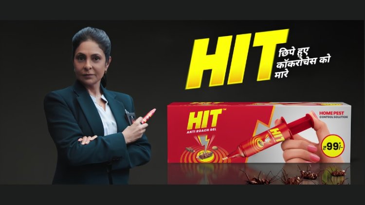Godrej HIT Enlists Shefali Shah in Tactical Campaign to Target Cockroach Nests