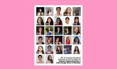 JD Institute of Fashion Technology Students Selected as Finalists for Industry Apprenticeship at India Design Show