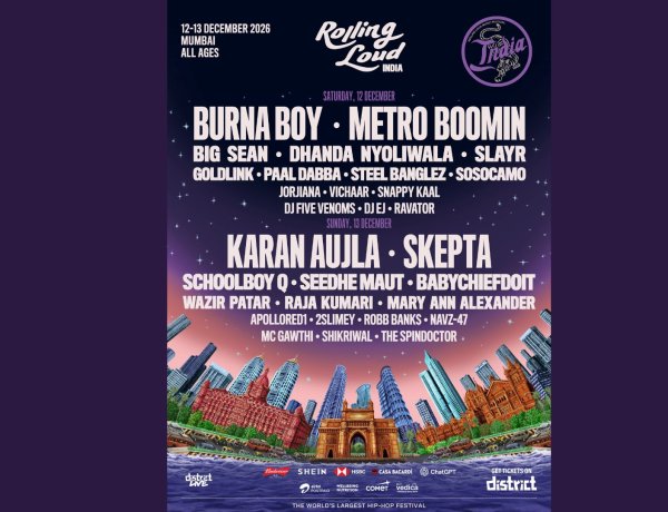 Rolling Loud India 2026 Unveils Lineup Featuring Burna Roy, Karan Aujla, Metro Boomin, Skepta and More