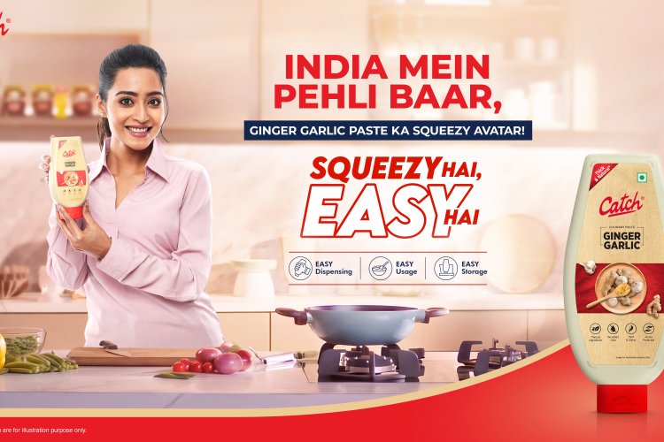 DS Group’s Catch Introduces India’s First Ginger Garlic Paste Squeezy Bottle; Unveils New TVC ‘Squeezy Hai, Easy Hai’