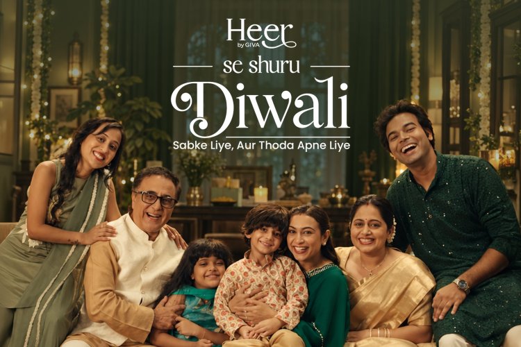 GIVA’s Fine Jewellery Brand Heer Reworks Festive Marketing Strategy with ‘Heer Se Shuru Diwali’ Campaign Focusing on Self-Gifting