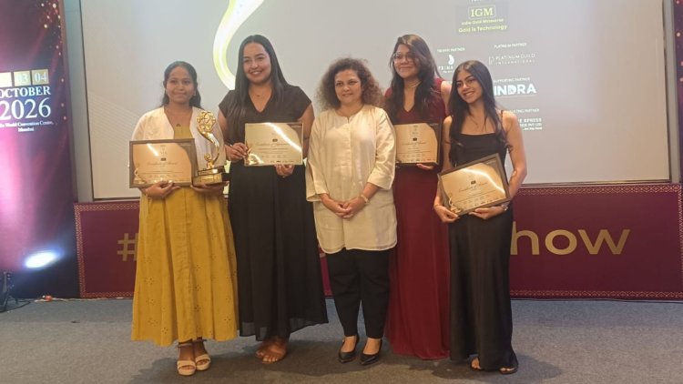 JD Institute Of Fashion Technology Secures three wins at National Jewellery Awards 2026