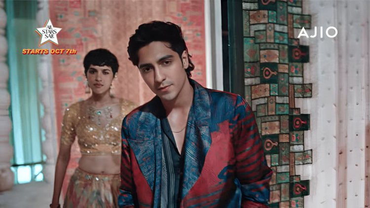AJIO Appoints Ahaan Panday as Brand Ambassador for Festive Campaign ‘Festival Is Festivalling’