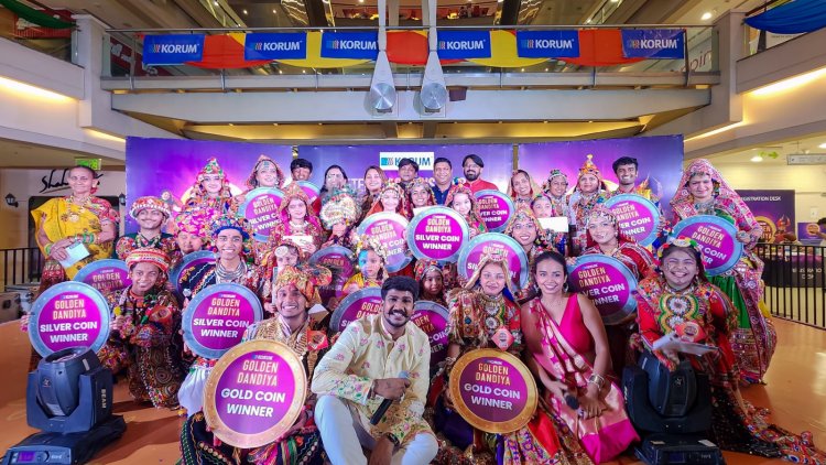 KORUM Mall Brings Back Golden Dandiya with a Chance to Win a Gold Coin