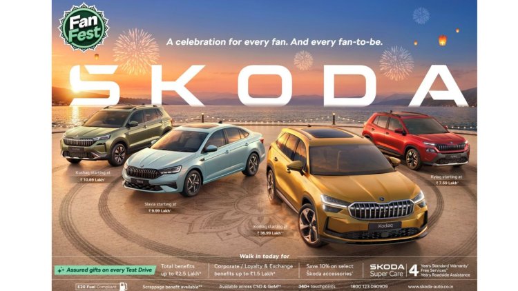 Škoda Auto India and BBH India turn an unexpected heist into a Škoda fan story  with ‘Škoda Fan Fest’