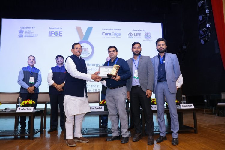 REnergy Dynamics Wins EPC Contractor Award in CBG Sector at India Green Energy Awards 2026