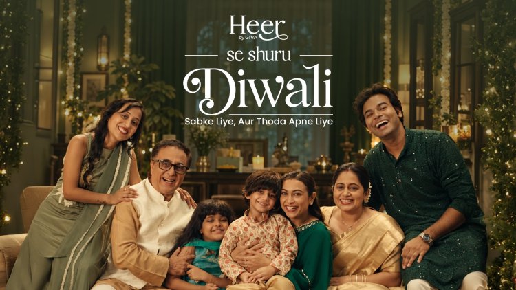 GIVA’s Fine Jewellery Brand Heer Reworks Festive Marketing Strategy with ‘Heer Se Shuru Diwali’ Campaign Focusing on Self-Gifting