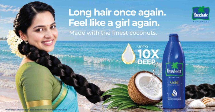 Parachute Advansed Gold Brings Back the Joy of Girlhood
