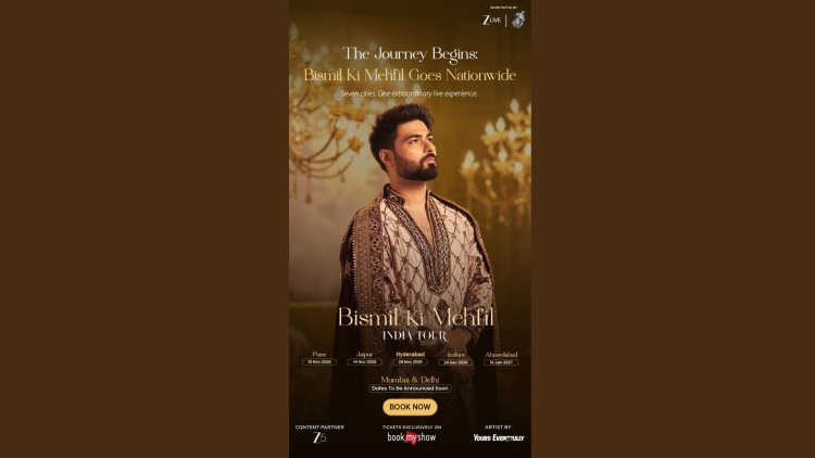 Bismil Ki Mehfil Takes Comtemporary Sufi Music Nationwide with Seven-City India Tour, an initiative by Zee Live